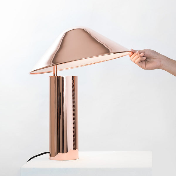 Damo Table Simple Lamp Copper INCASA