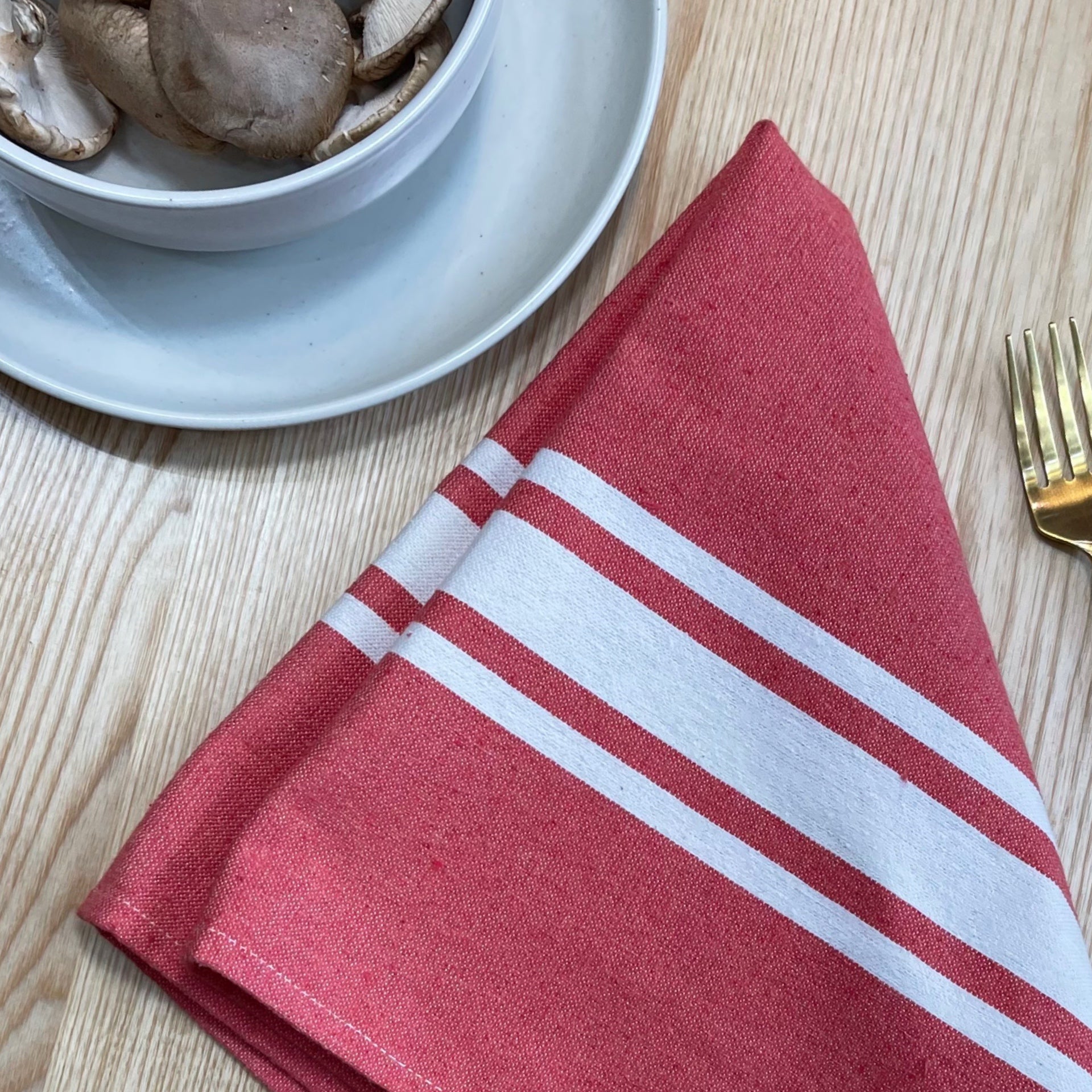 Jamil Handwoven Napkin (Set of 2) - Berry Punch