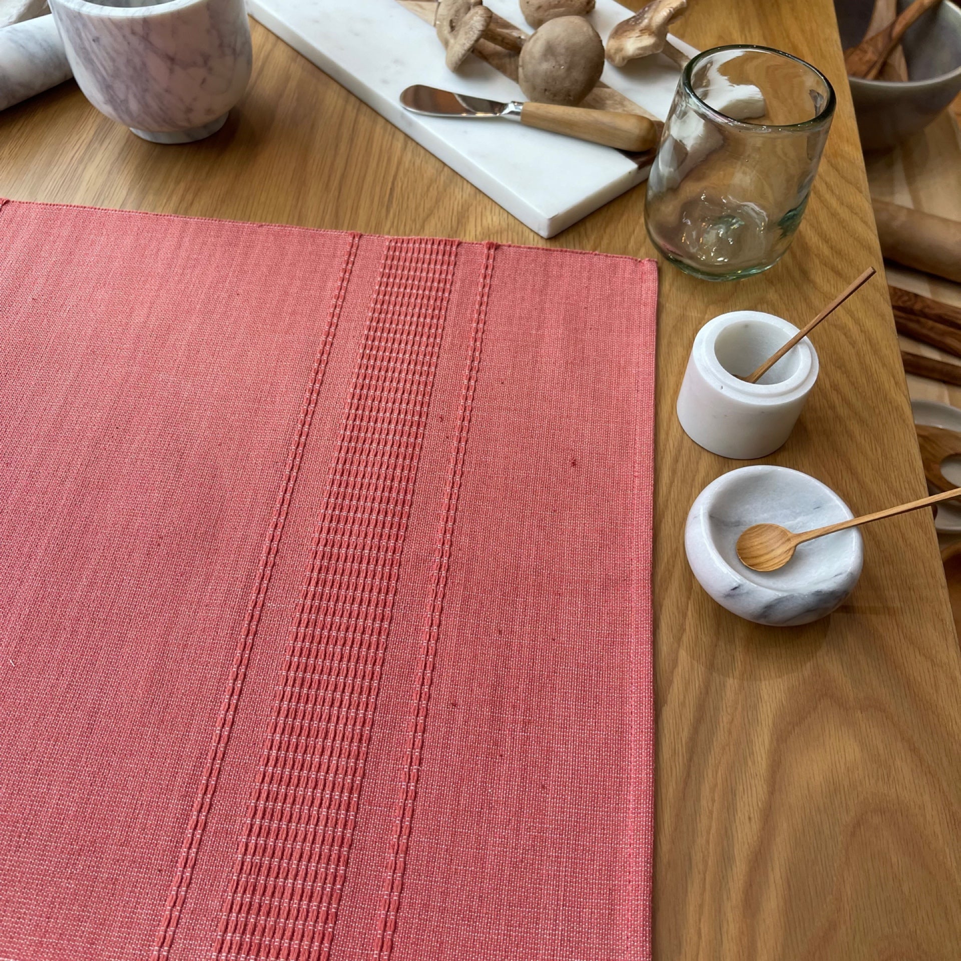 Jamil Handwoven Placemat (Set of 2) - Berry Punch