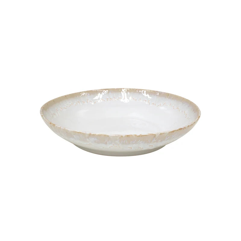 Taormina Low Serving Bowl - White