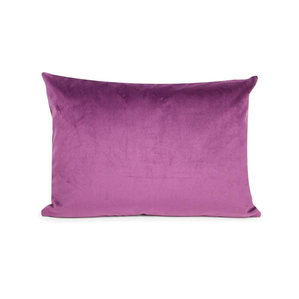 Alma Pillow - Purple - 20" x 14"
