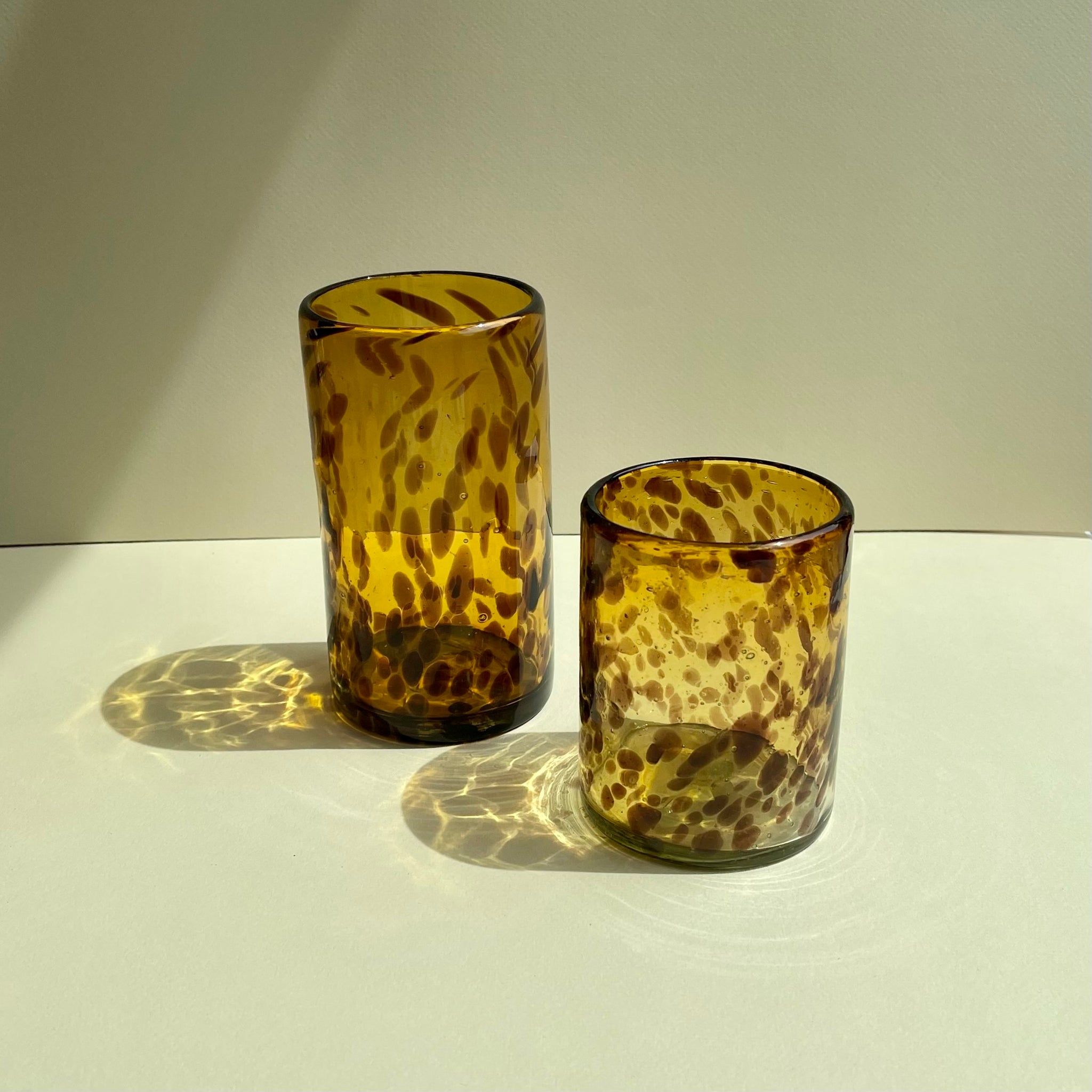 Alban Handblown Glass - Amber
