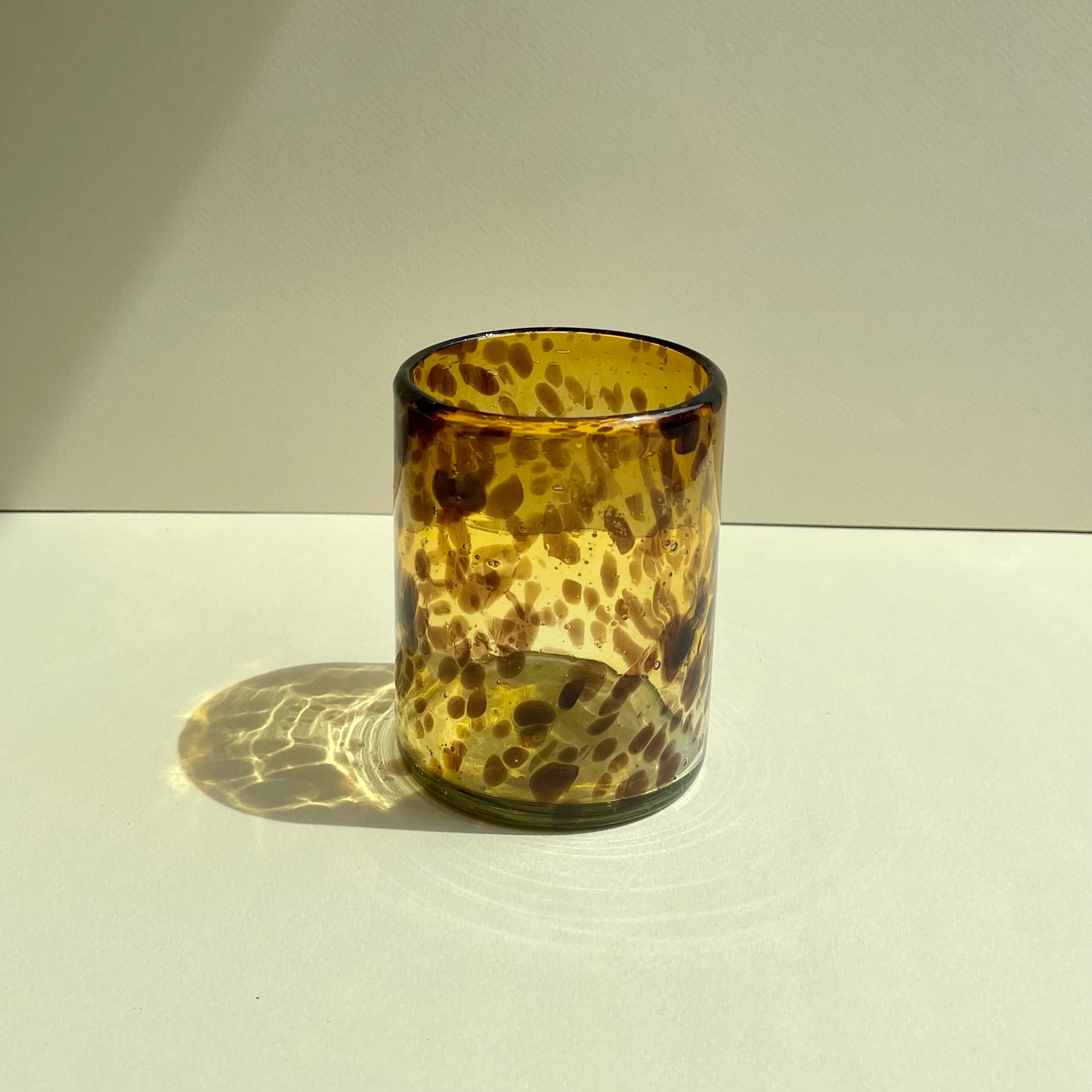 Alban Handblown Glass - Amber