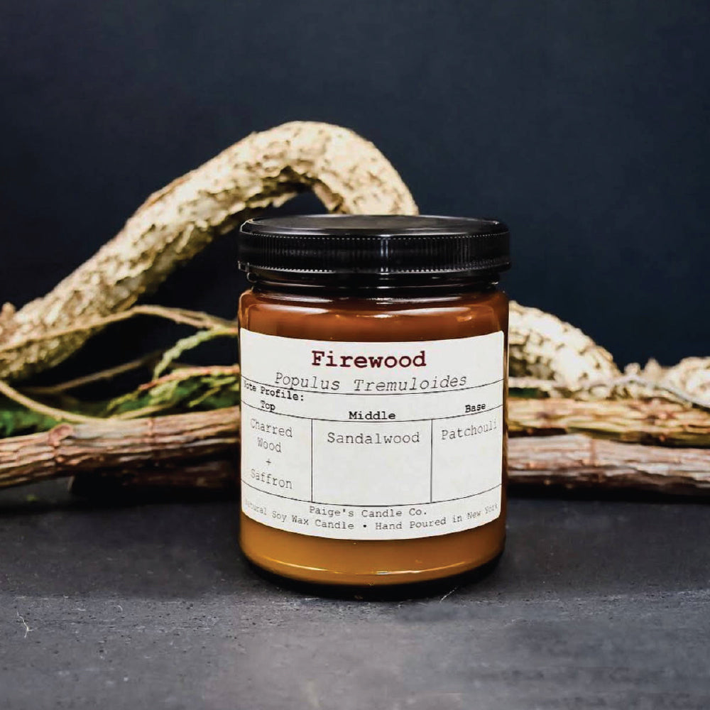 Firewood - Vegan Soy Wax Candle
