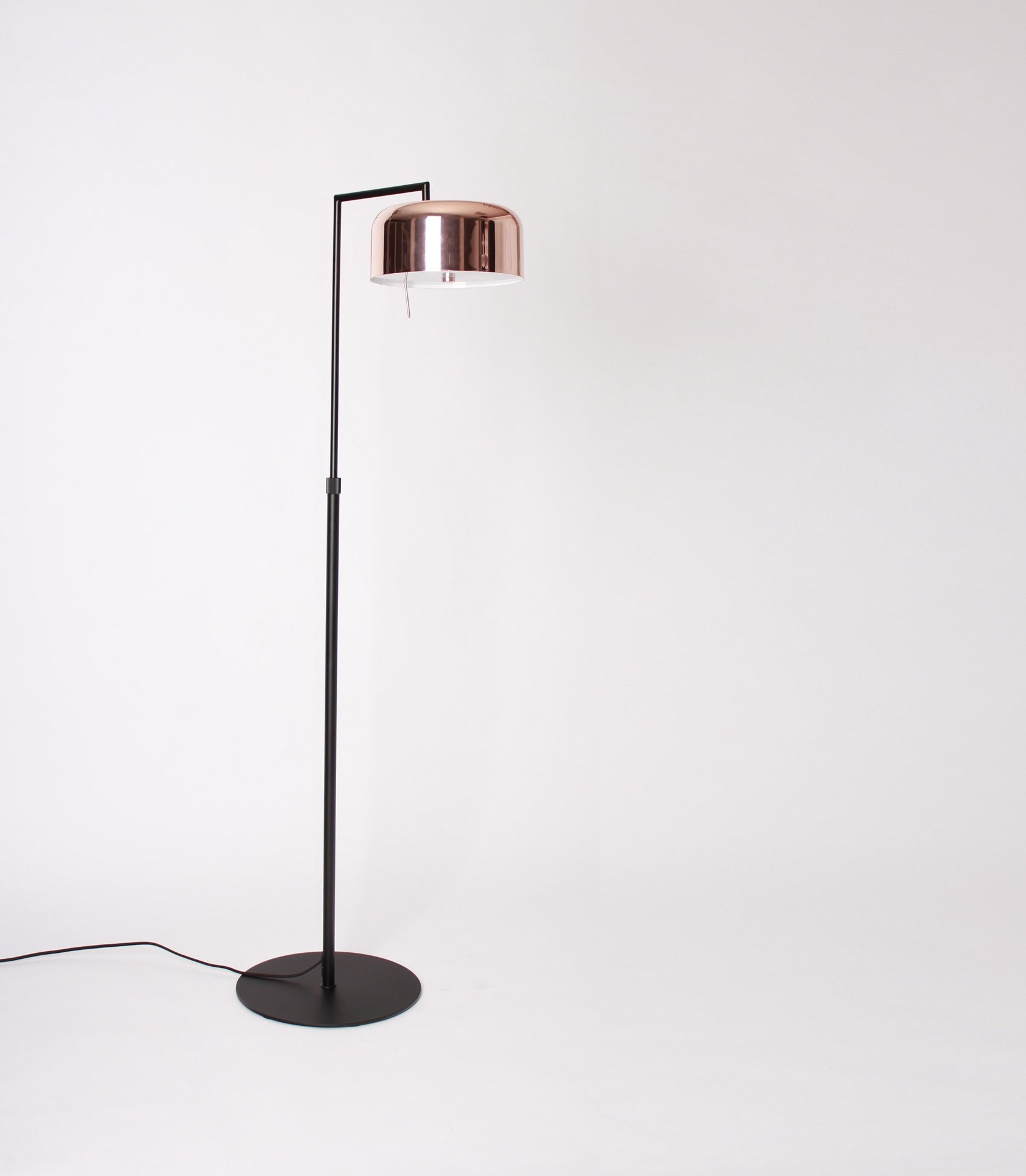 Lalu+ Floor Lamp - Matte Black / Copper