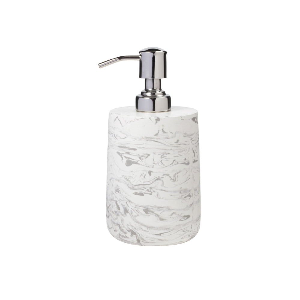 Soap Dispenser - Marbled Cement Gray