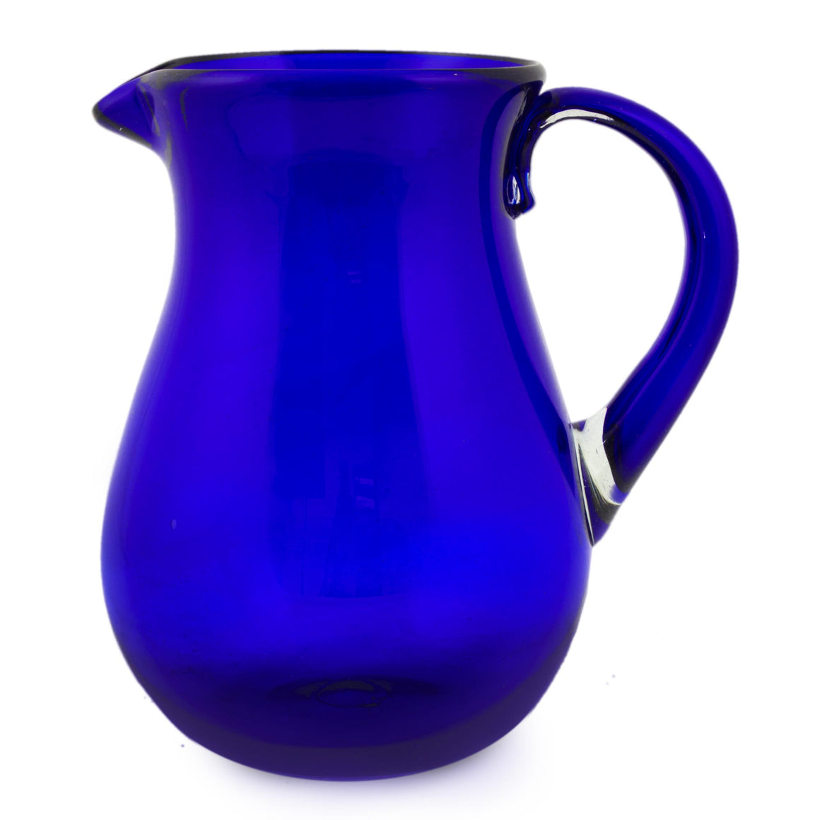 Gaspar Handblown Pitcher  - Royal Blue