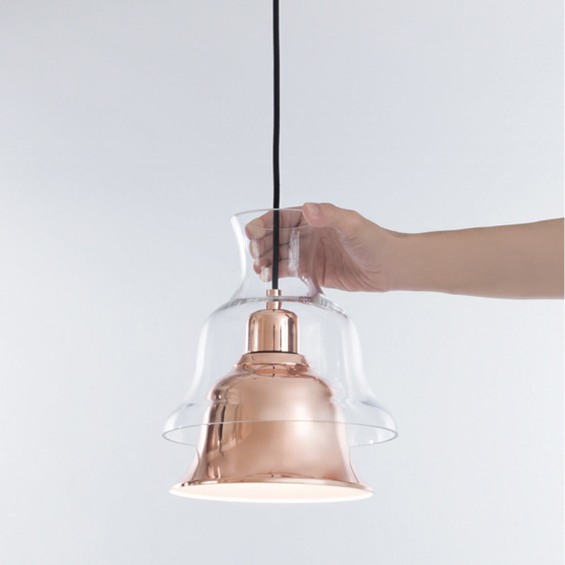Salute Bell Pendant - Copper