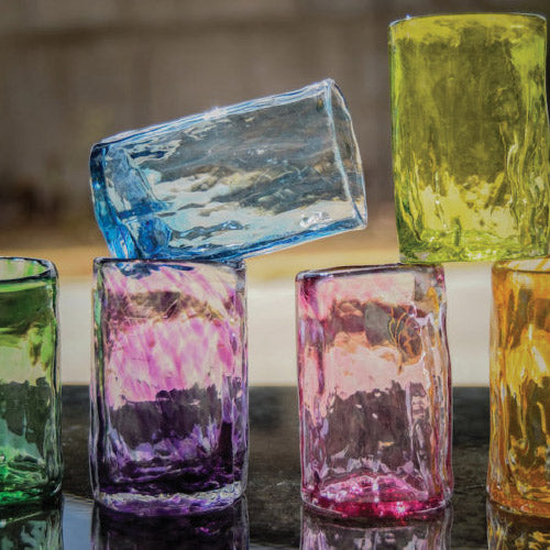 Lena Handblown Mezcalero Glass - Clear